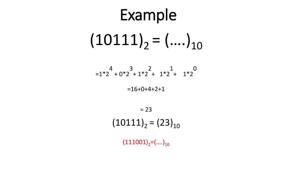 example example