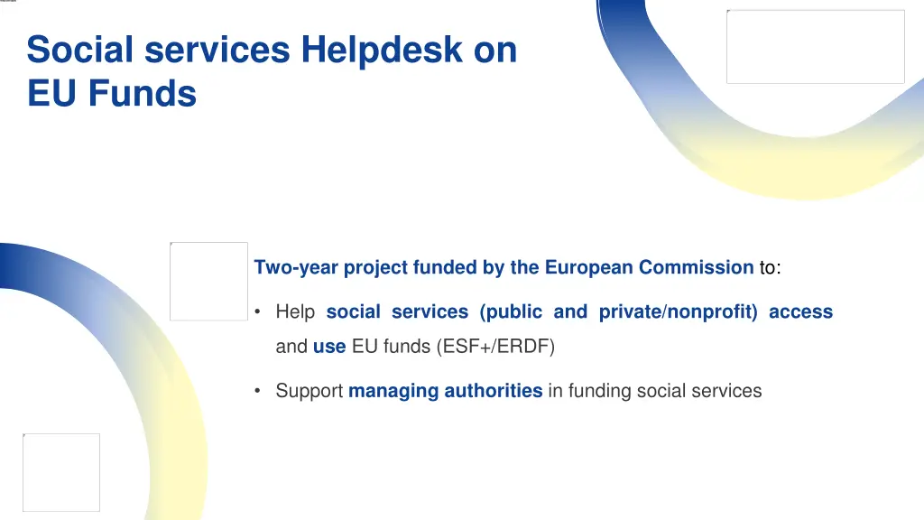 social services helpdesk on eu funds 2
