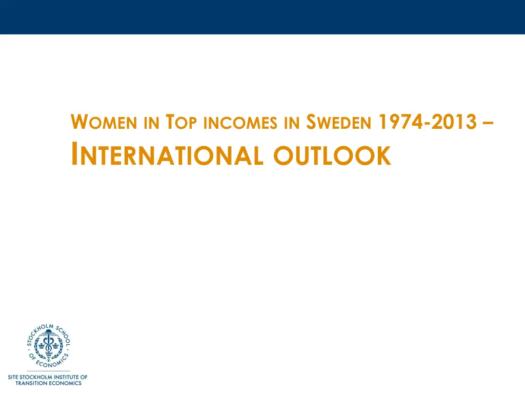 w omen in t op incomes in s weden 1974 2013 1