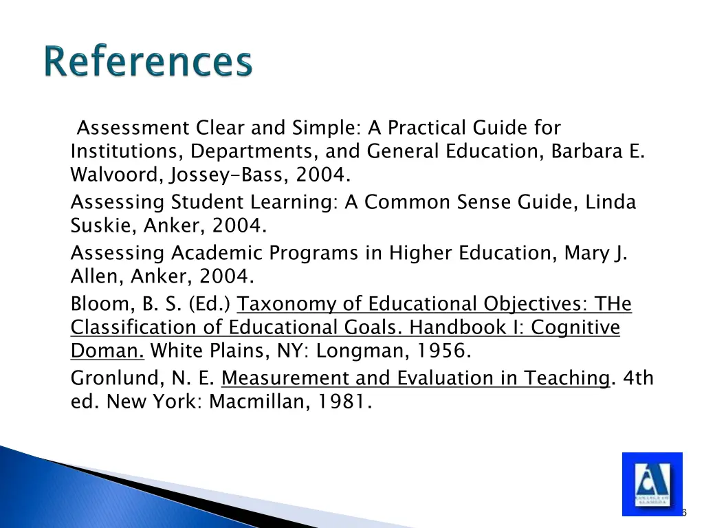 assessment clear and simple a practical guide
