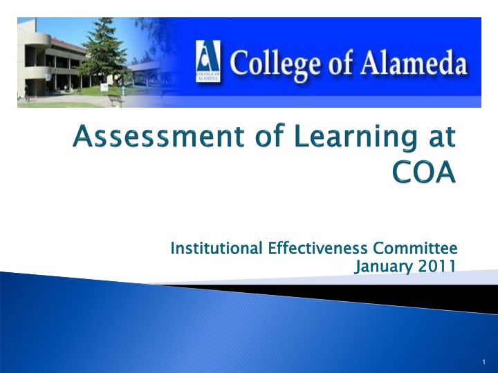 institutional effectiveness committee