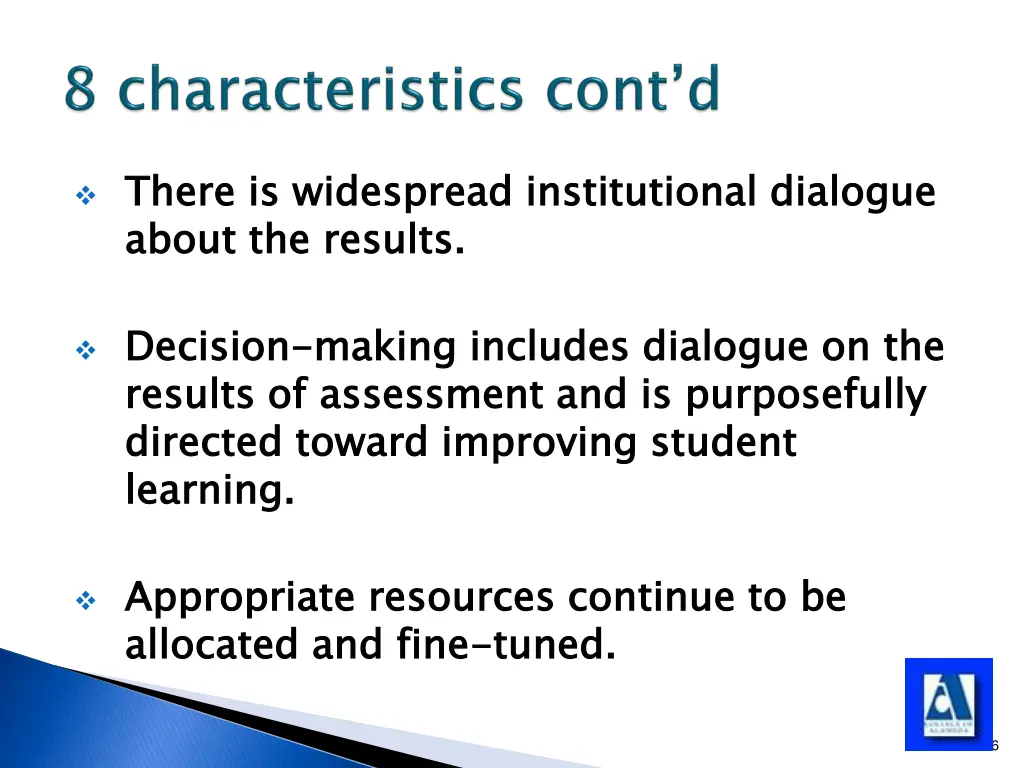 there is widespread institutional dialogue about