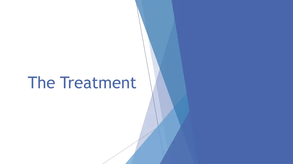 the treatment
