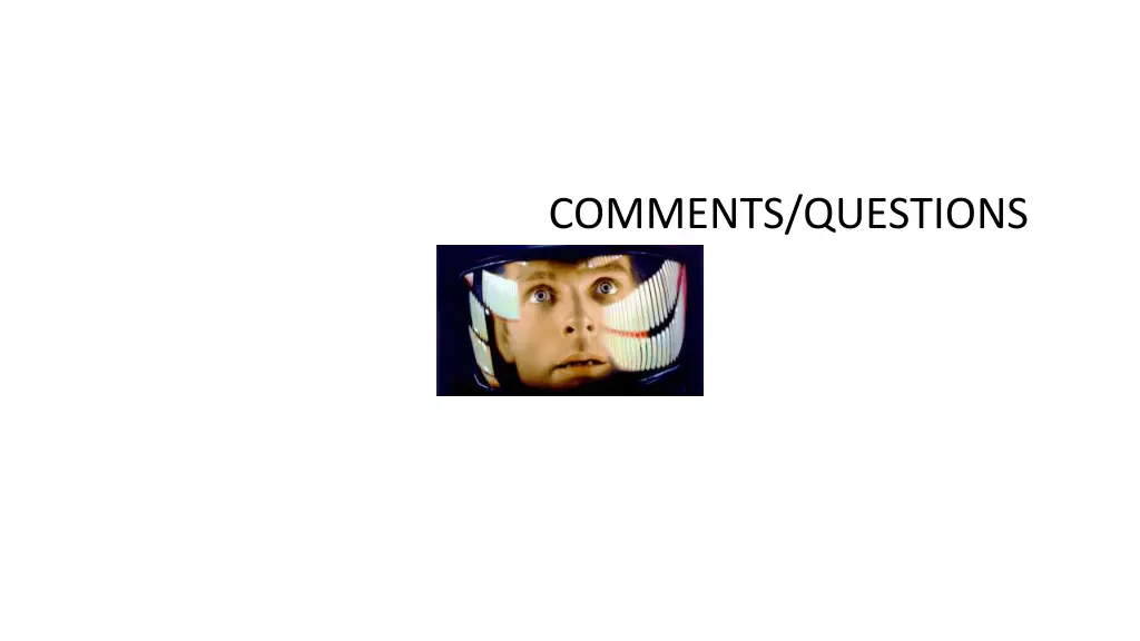 comments questions