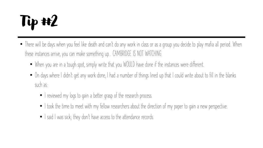 tip 2