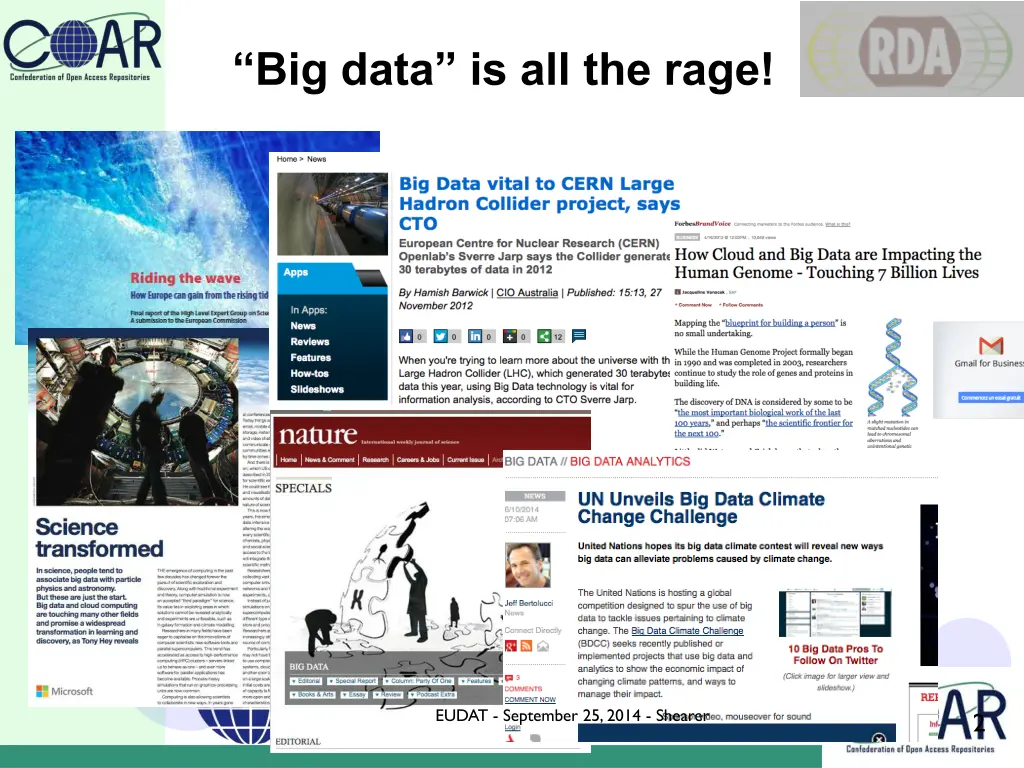 big data is all the rage
