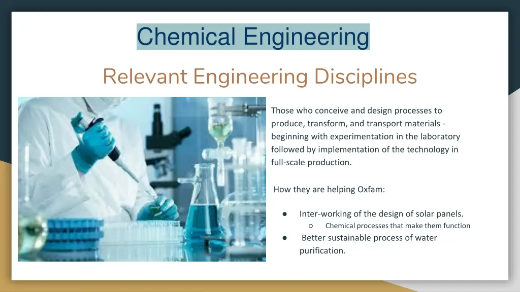 chemical engineering
