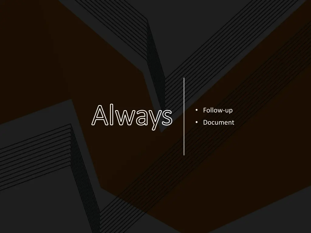 always always
