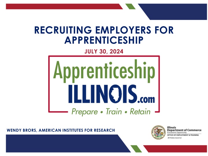 recruiting employers for apprenticeship july