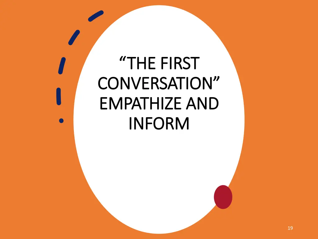 the first the first conversation conversation
