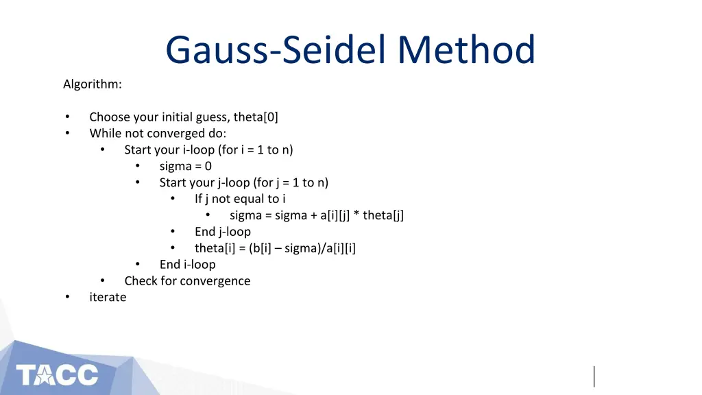 gauss seidel method 3