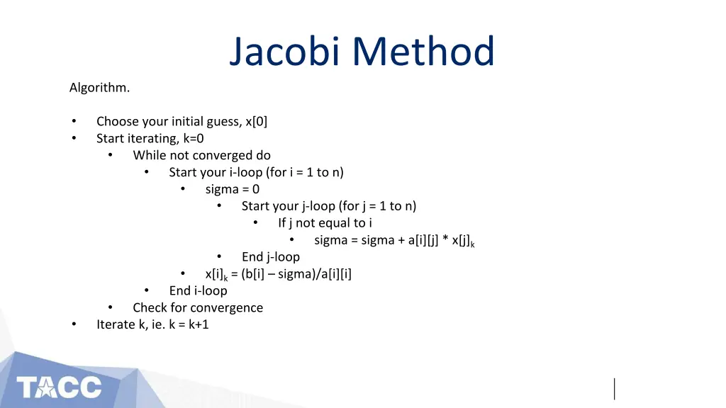 jacobi method 3