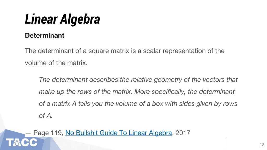 linear algebra 11
