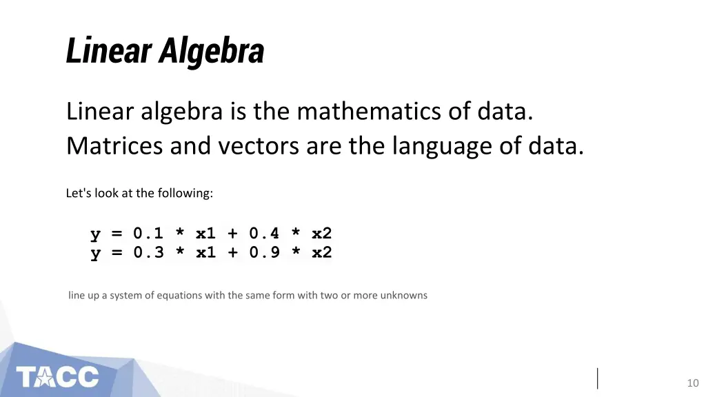 linear algebra 3