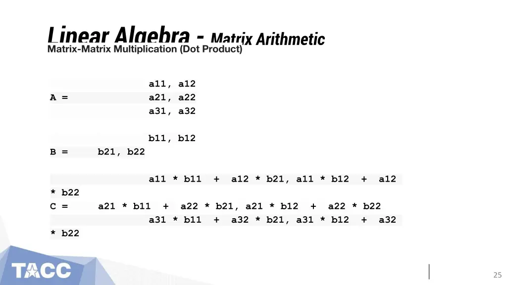 linear algebra matrix arithmetic matrix matrix