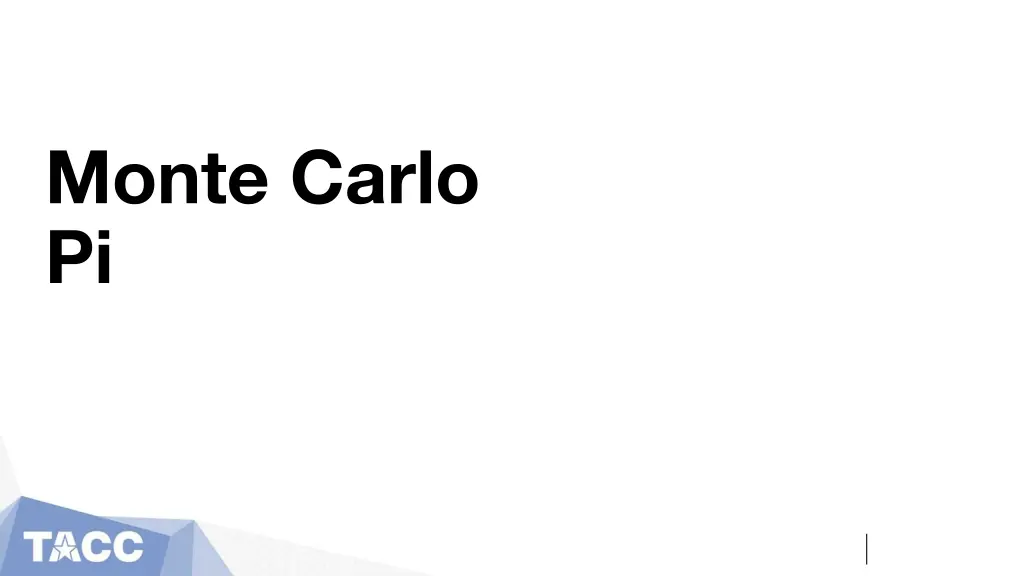 monte carlo pi