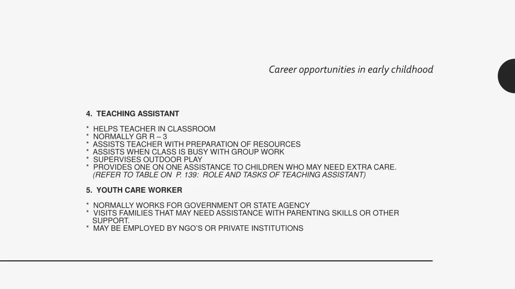 career opportunities in early childhood 3