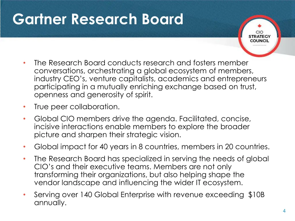 gartner research board