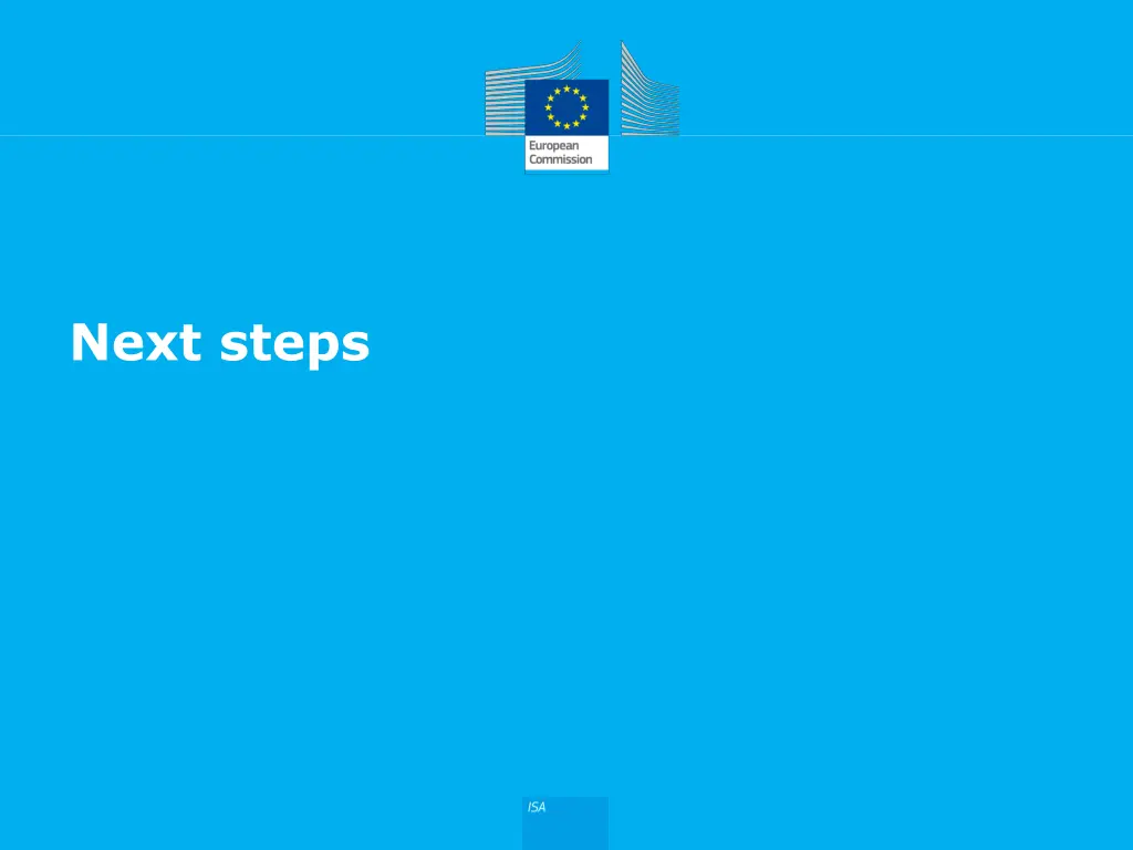 next steps