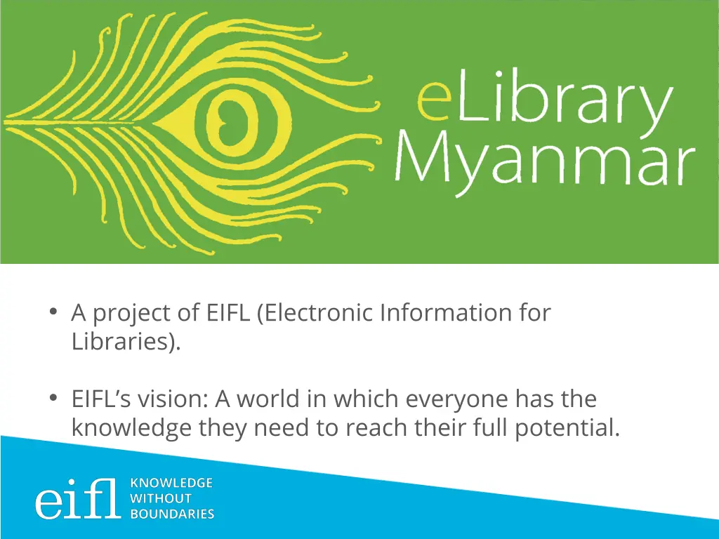 a project of eifl electronic information