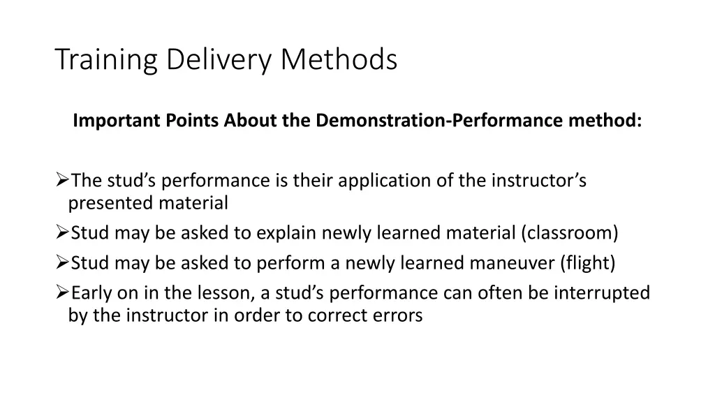 training delivery methods 18