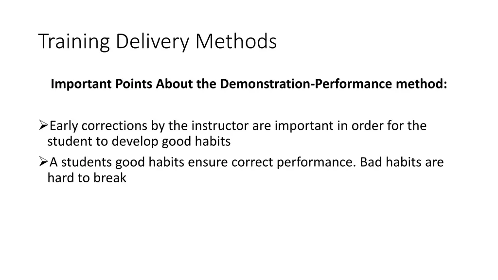 training delivery methods 19