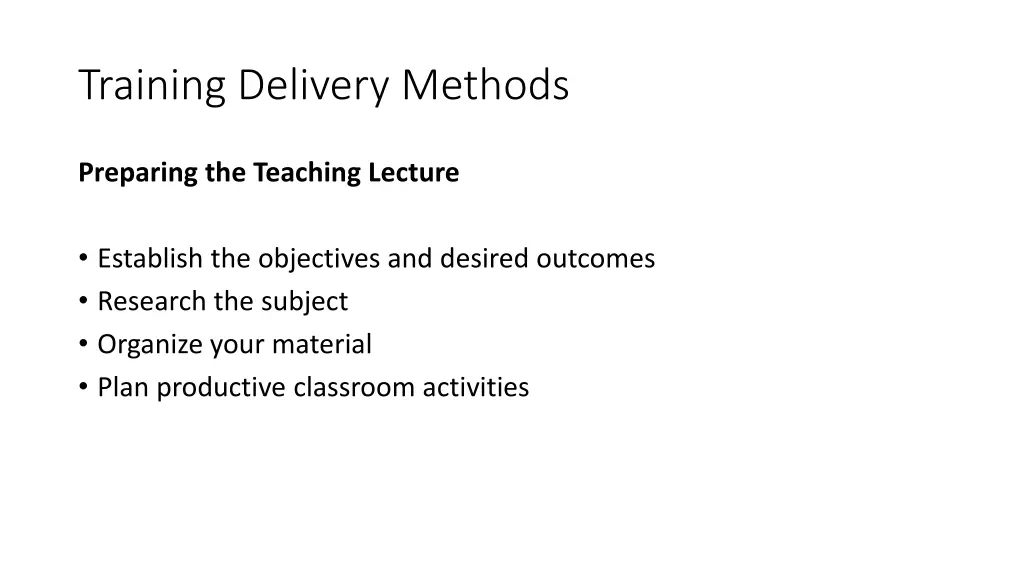 training delivery methods 5