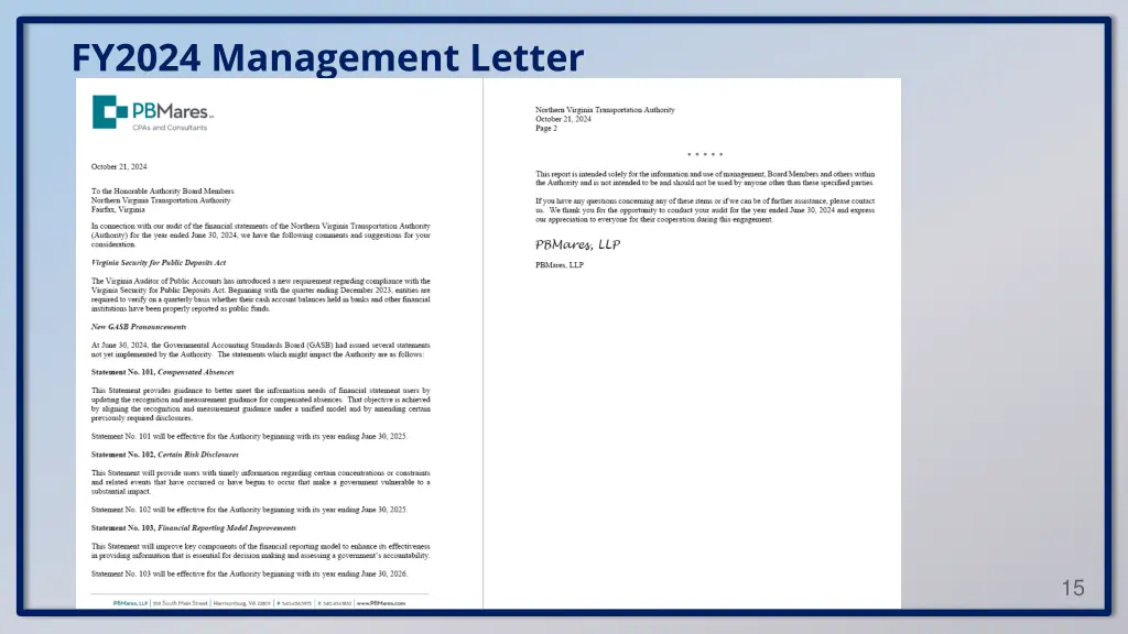 fy2024 management letter