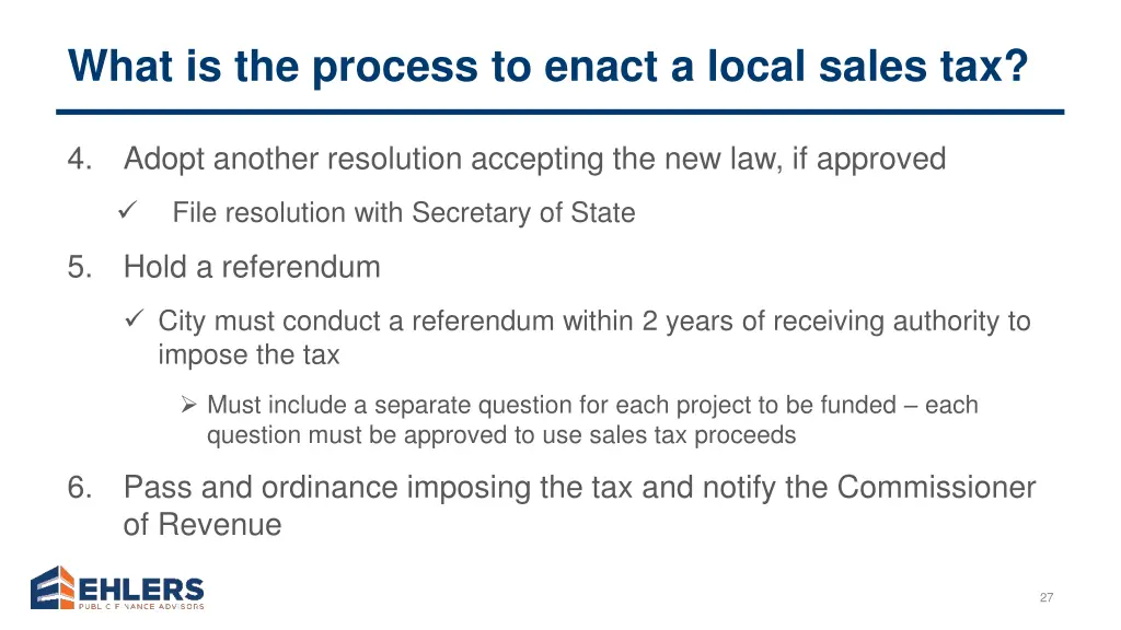 what is the process to enact a local sales tax 2