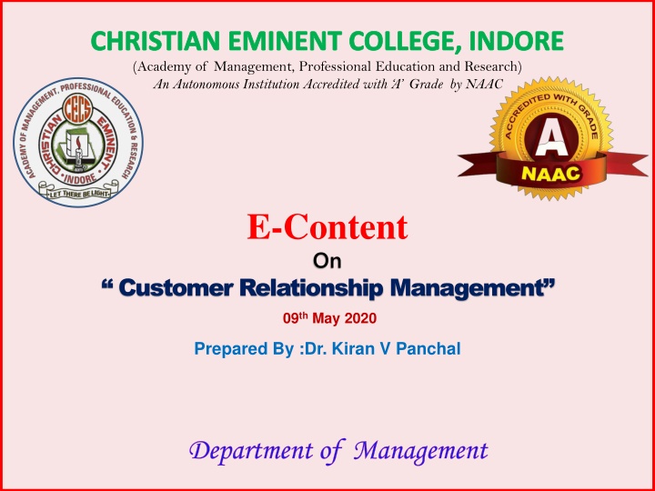 christian eminent college indore academy