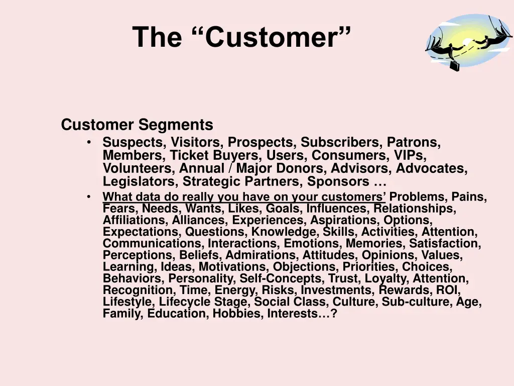 the customer