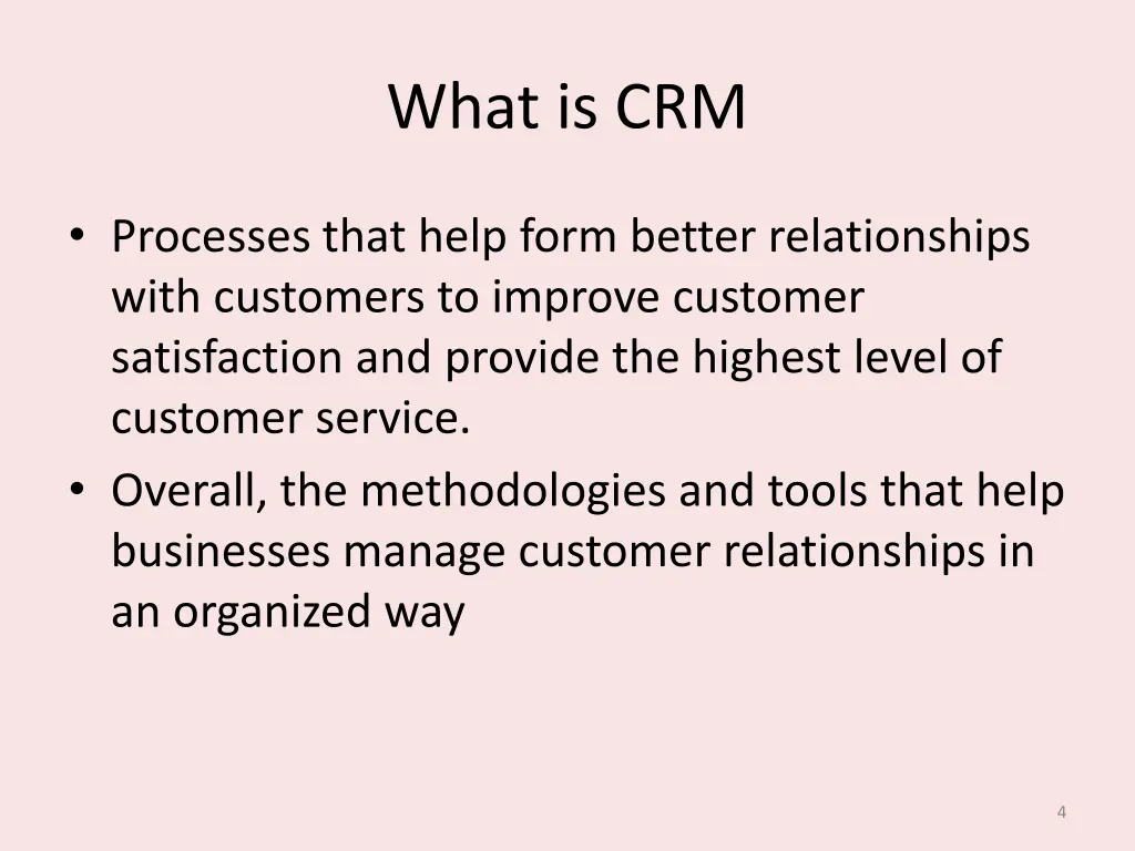 what is crm
