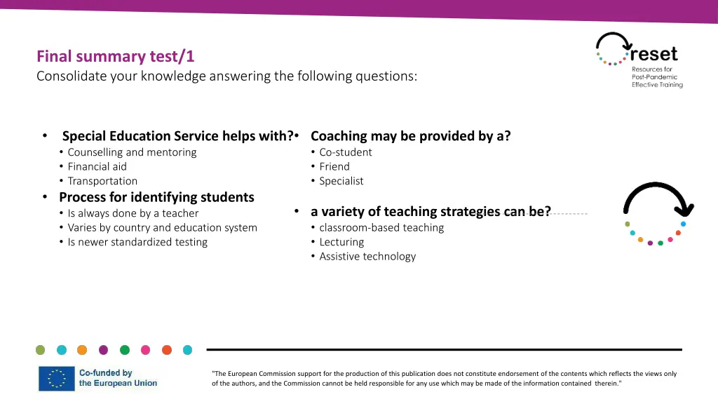 final summary test 1 consolidate your knowledge