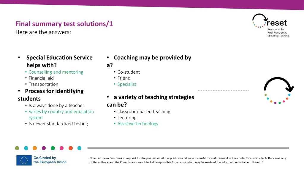 final summary test solutions 1 here