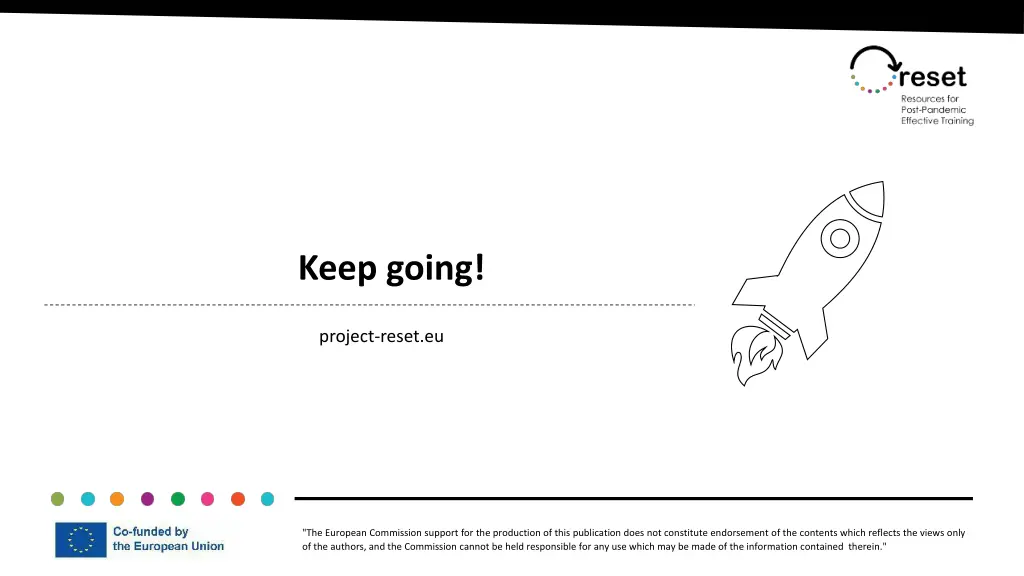 keep going