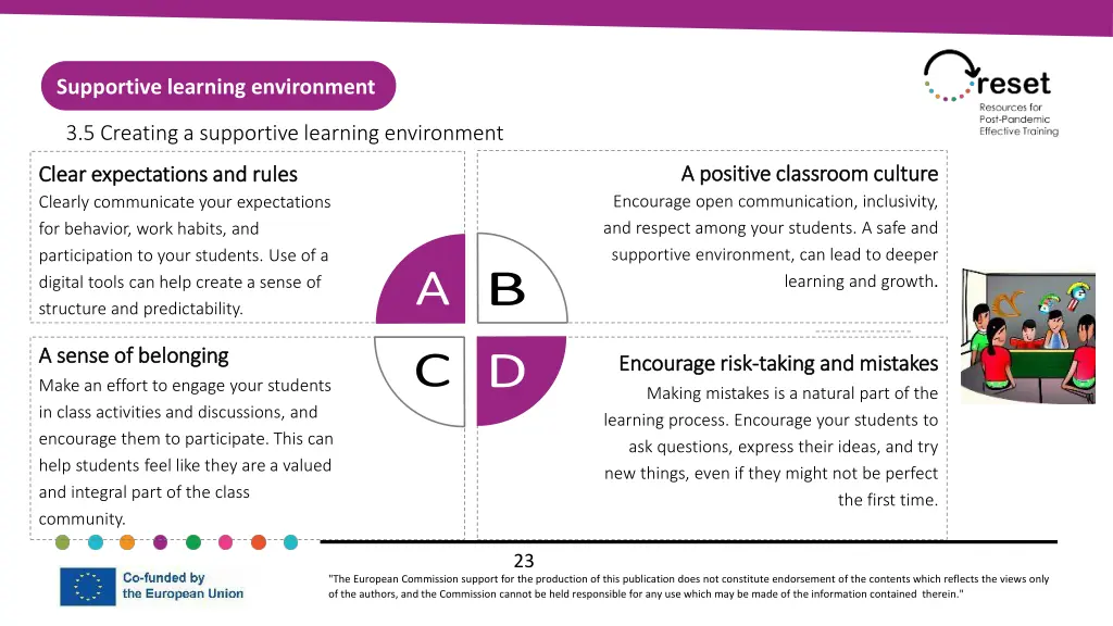 supportive learning environment 4