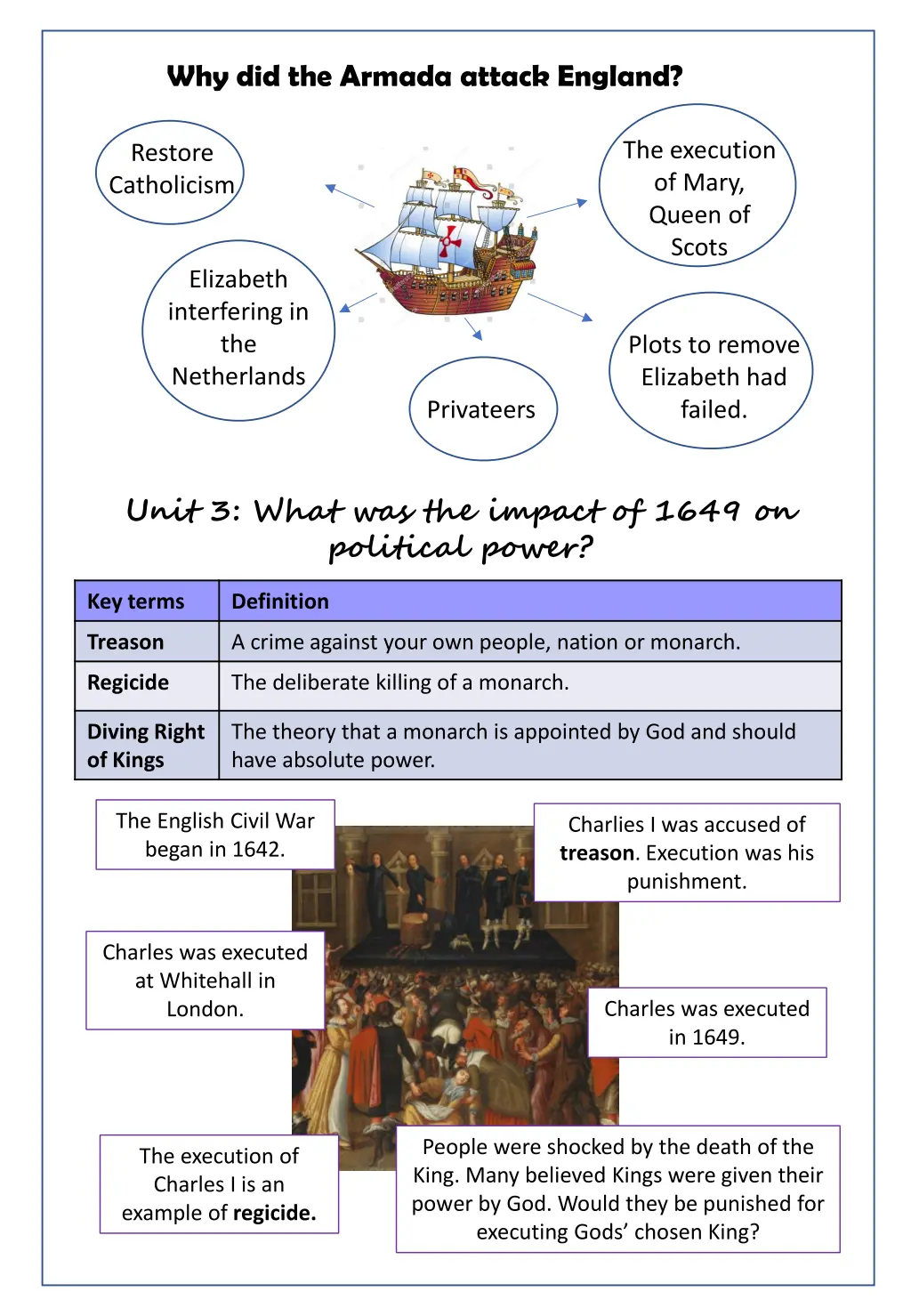 why did the armada attack england