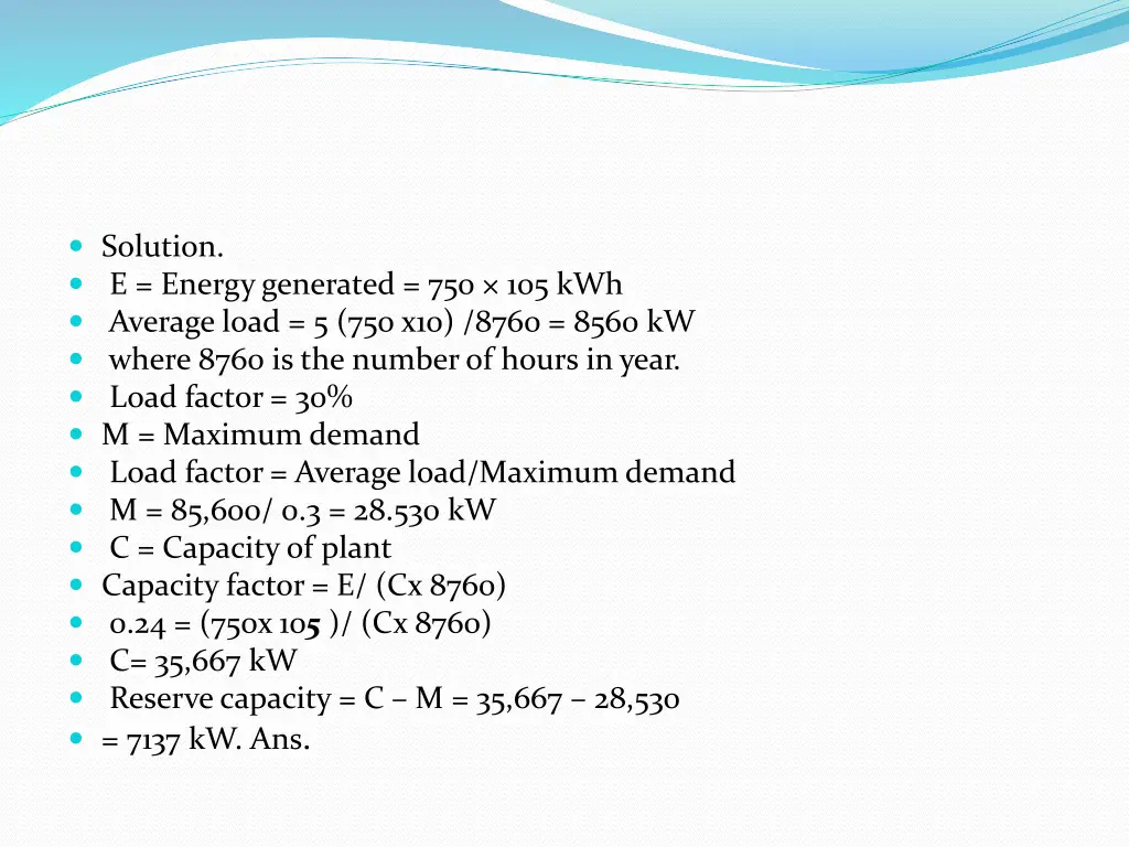 solution e energy generated 750 105 kwh average
