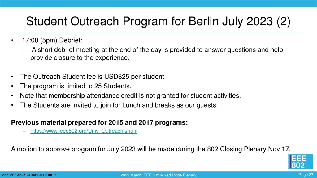 student outreach program for berlin july 2023 2