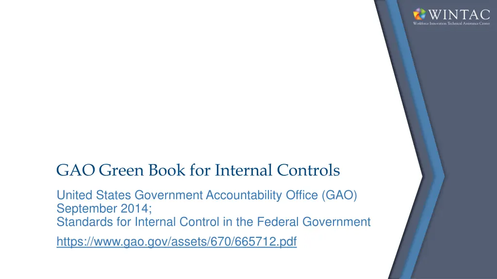 gao green book for internal controls
