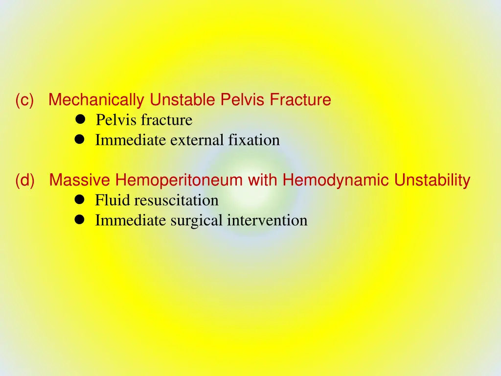 c mechanically unstable pelvis fracture pelvis