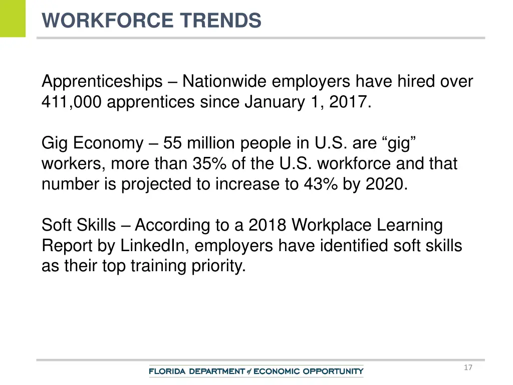 workforce trends