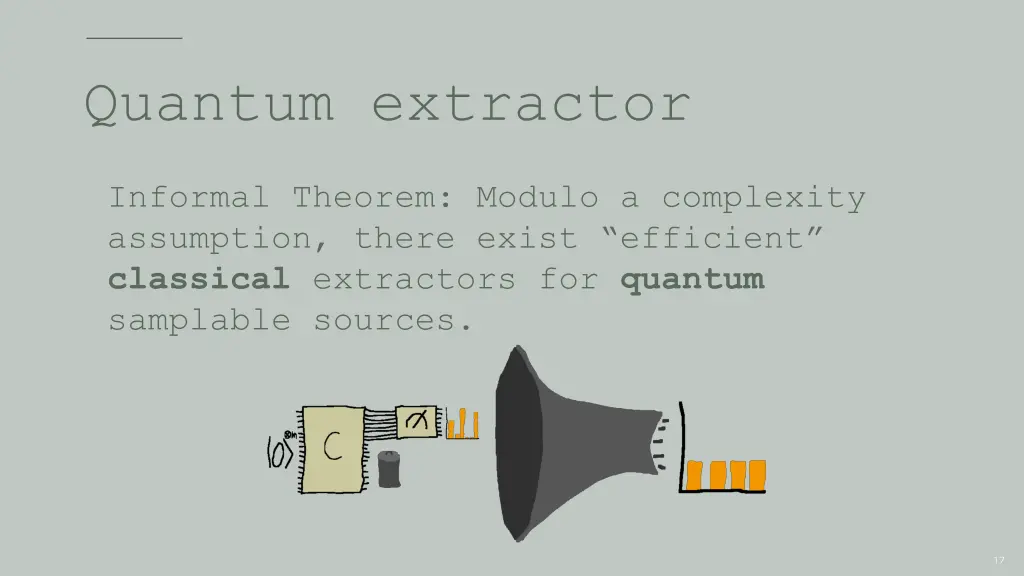 quantum extractor