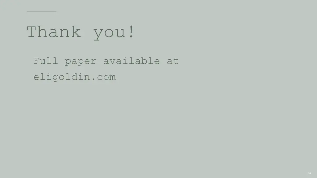 thank you
