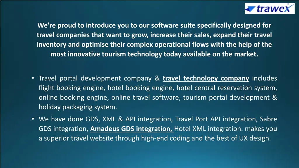 we re proud to introduce you to our software
