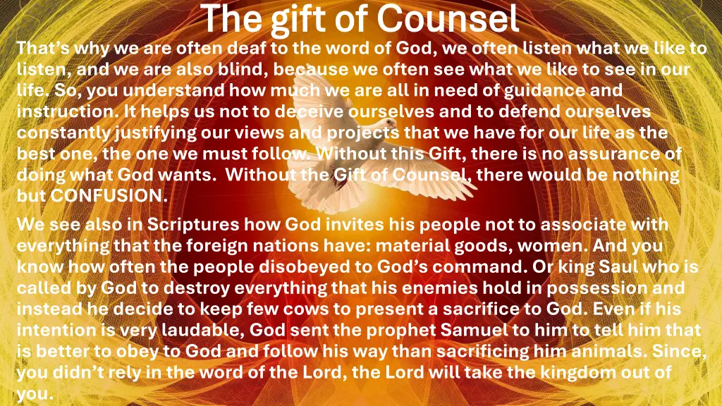 the gift of counsel the gift of counsel 12