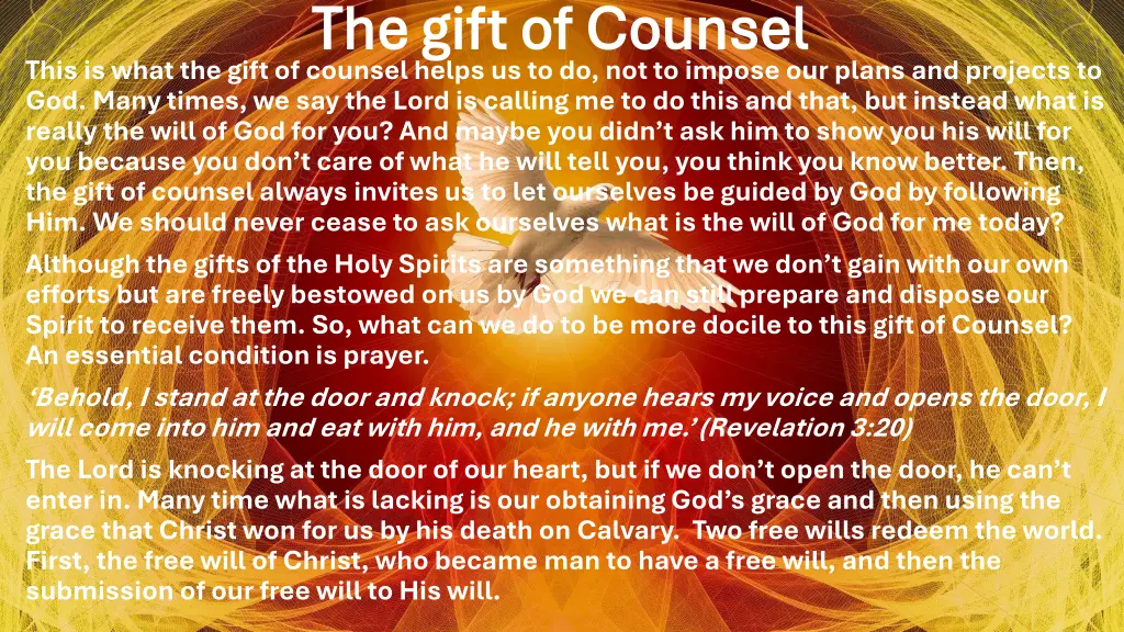 the gift of counsel the gift of counsel 13