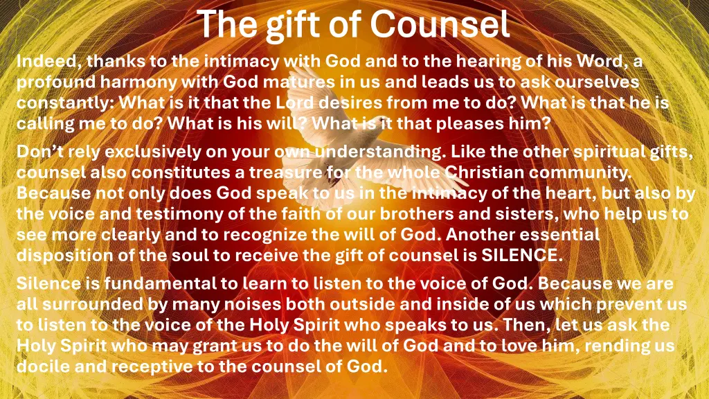 the gift of counsel the gift of counsel 14