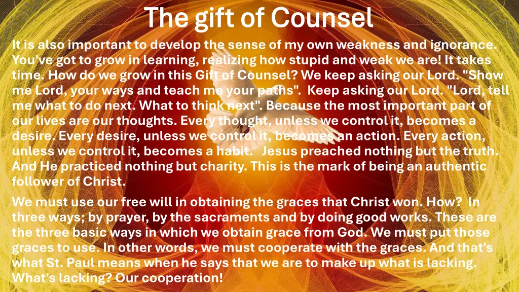 the gift of counsel the gift of counsel 15