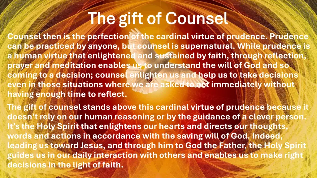 the gift of counsel the gift of counsel 2